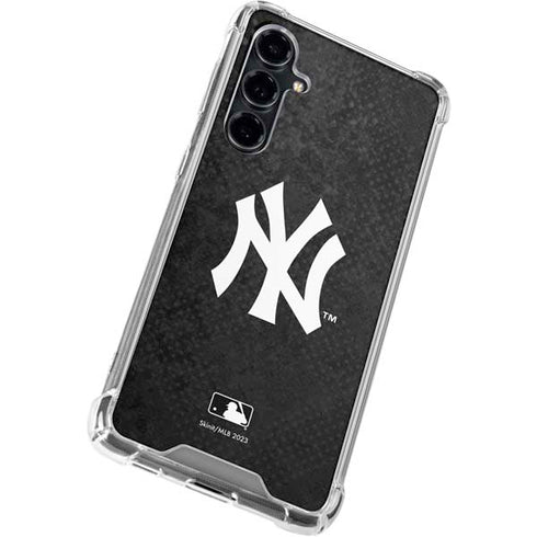 MLB New York Yankees Dark Wash Galaxy S23 FE Clear Case