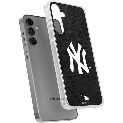 MLB New York Yankees Dark Wash Galaxy S24 Plus Clear Case