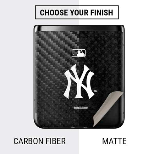 MLB New York Yankees Dark Wash Galaxy Z Flip Skin
