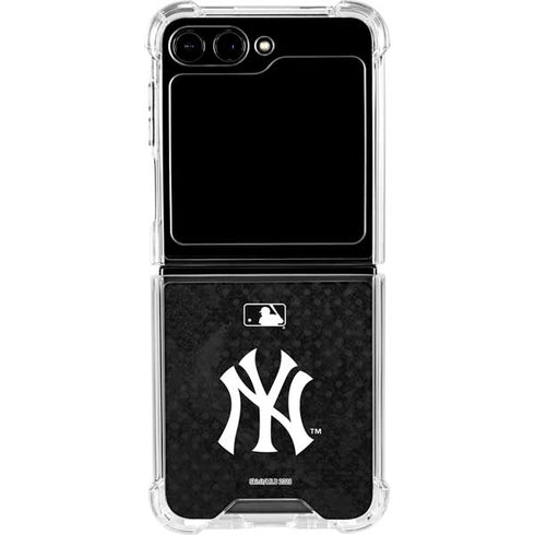 MLB New York Yankees Dark Wash Galaxy Z Flip5 5G Clear Case