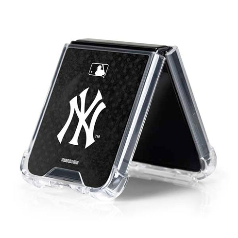 MLB New York Yankees Dark Wash Galaxy Z Flip5 5G Clear Case