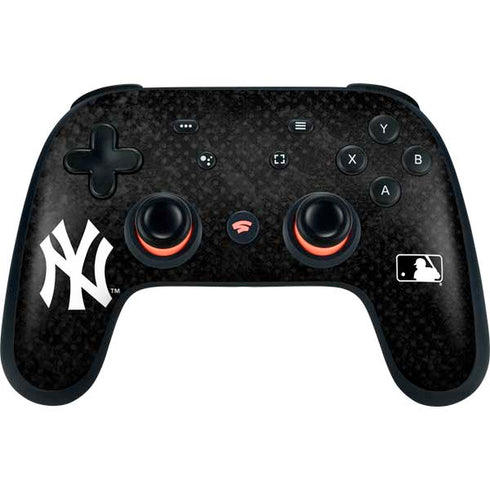 MLB New York Yankees Dark Wash Google Stadia Controller Skin