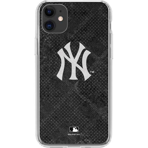 MLB New York Yankees Dark Wash iPhone 11 Clear Case
