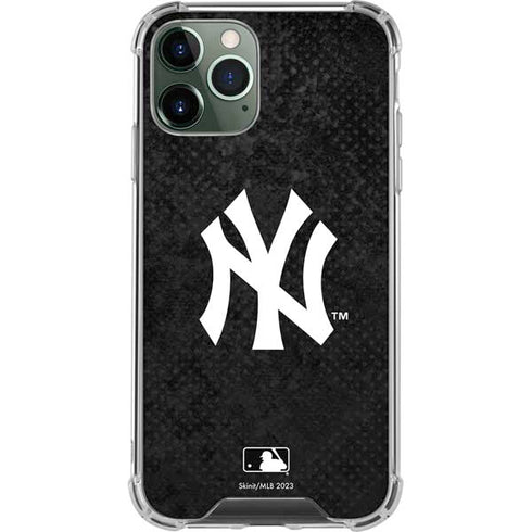 MLB New York Yankees Dark Wash iPhone 11 Pro Max Clear Case