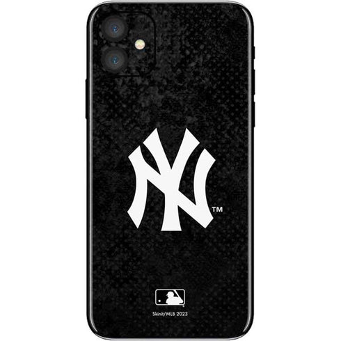 MLB New York Yankees Dark Wash iPhone 11 Skin