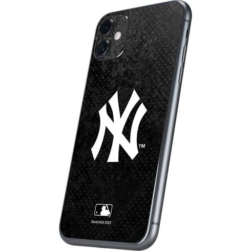 MLB New York Yankees Dark Wash iPhone 11 Skin