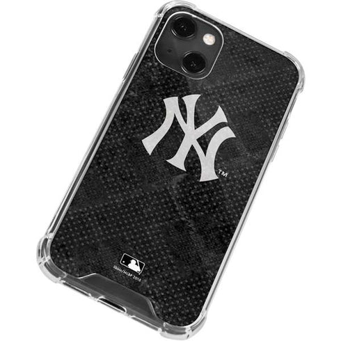 MLB New York Yankees Dark Wash iPhone 13 Mini Clear Case