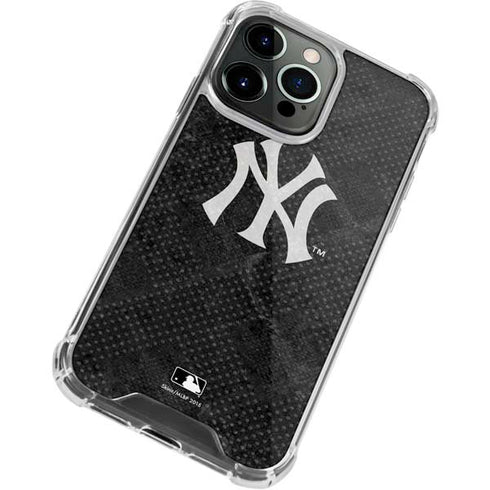 MLB New York Yankees Dark Wash iPhone 13 Pro Clear Case