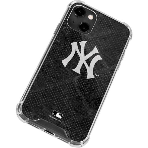 MLB New York Yankees Dark Wash iPhone 14 Clear Case