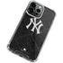 MLB New York Yankees Dark Wash iPhone 14 Pro Clear Case