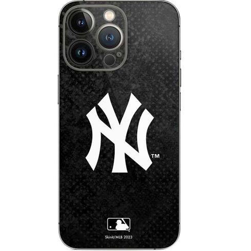 MLB New York Yankees Dark Wash iPhone 15 Pro Skin
