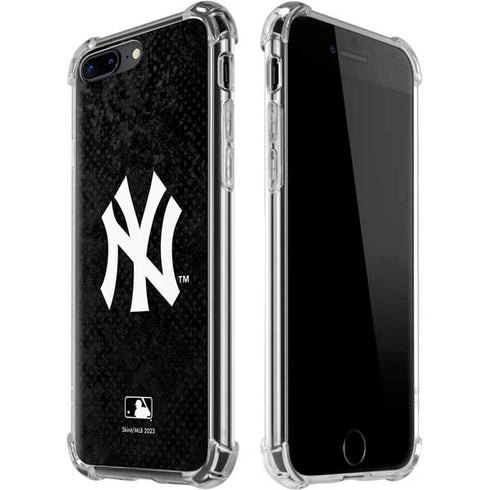 MLB New York Yankees Dark Wash iPhone 7/8 Plus Clear Case