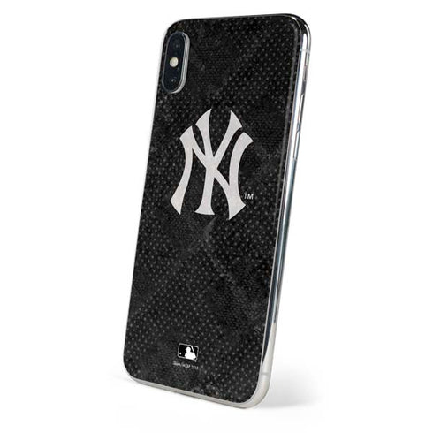 MLB New York Yankees Dark Wash iPhone XS Skin