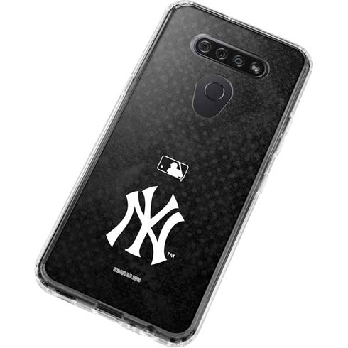 MLB New York Yankees Dark Wash LG K51/Q51 Clear Case