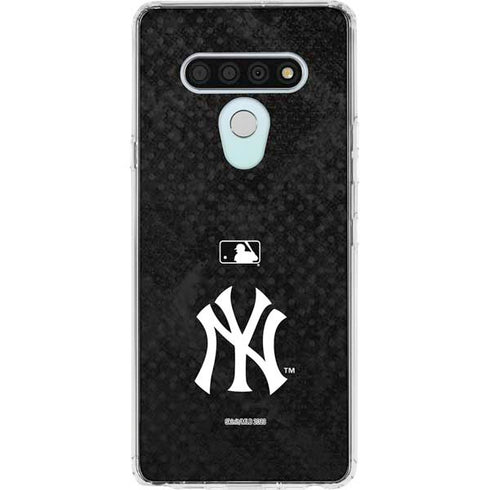 MLB New York Yankees Dark Wash LG Stylo 6 Clear Case