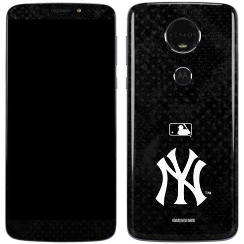 MLB New York Yankees Dark Wash Moto E5 Plus Skin