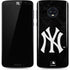 MLB New York Yankees Dark Wash Moto G6 Skin