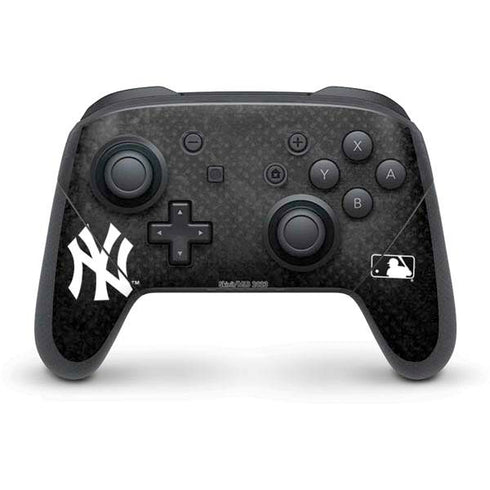 MLB New York Yankees Dark Wash Nintendo Switch Pro Controller Skin