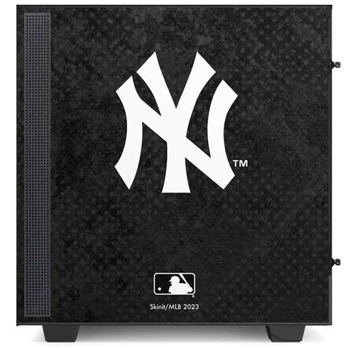 MLB New York Yankees Dark Wash NZXT H510 Compact ATX Mid-Tower Case Skin