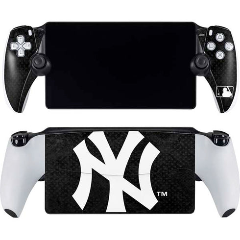 MLB New York Yankees Dark Wash PlayStation Portal Remote Player Skin
