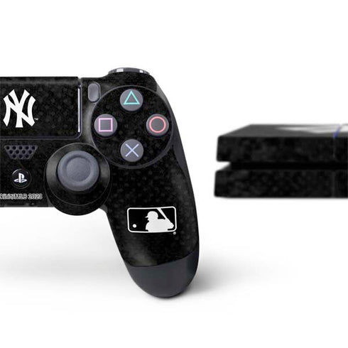 MLB New York Yankees Dark Wash PS4 Console and Controller Bundle Skin