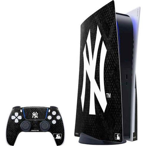 MLB New York Yankees Dark Wash PS5 Bundle Skin