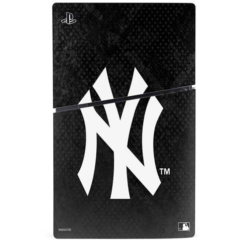 MLB New York Yankees Dark Wash PS5 Slim Disk Bundle Skin