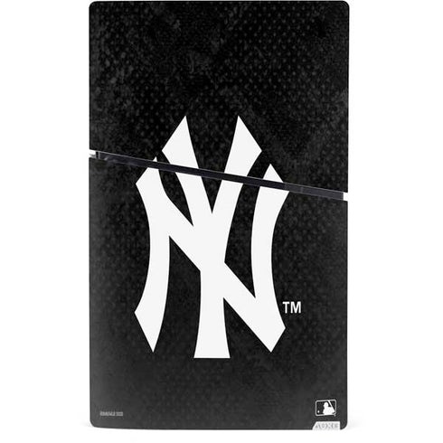 MLB New York Yankees Dark Wash PS5 Slim Digital Edition Bundle Skin