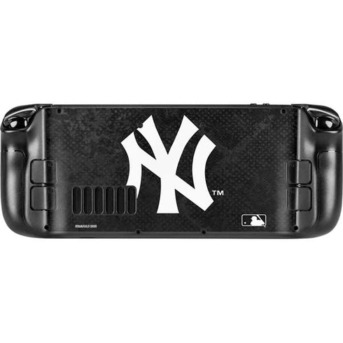 MLB New York Yankees Dark Wash Steam Deck Handheld Gaming Computer Skin