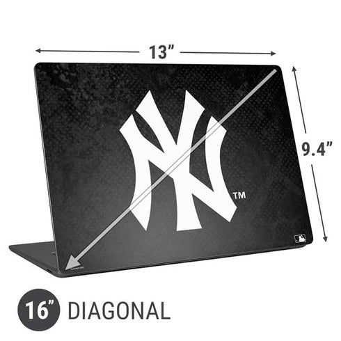 MLB New York Yankees Dark Wash Universal Laptop 16in (13 x 9.4in) Skin