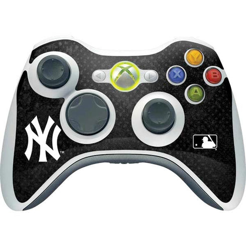 MLB New York Yankees Dark Wash Xbox 360 Wireless Controller Skin