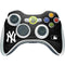 MLB New York Yankees Dark Wash Xbox 360 Wireless Controller Skin