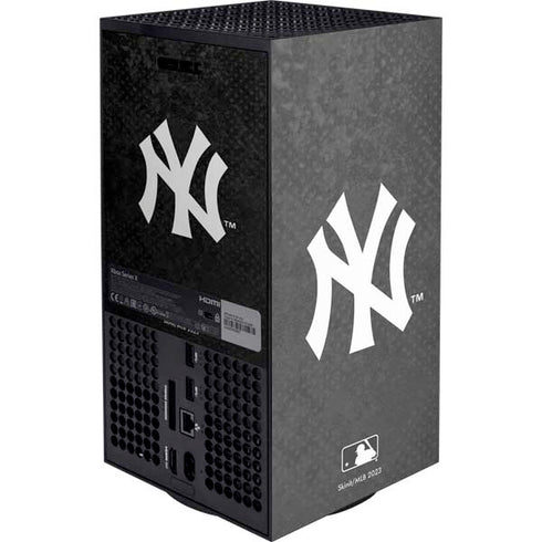 MLB New York Yankees Dark Wash Xbox Series X Console Skin