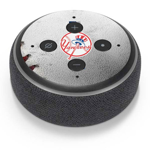 MLB New York Yankees Game Ball Amazon Echo Dot Skin