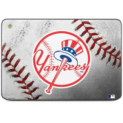 MLB New York Yankees Game Ball HP Chromebook Skin