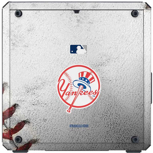 MLB New York Yankees Game Ball Cooler Master MasterBox Q300L Mini Tower Skin