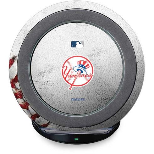 MLB New York Yankees Game Ball Fast Charge Wireless Charging Stand Skin