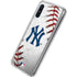 MLB New York Yankees Game Ball Galaxy A10e Clear Case