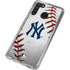 MLB New York Yankees Game Ball Galaxy A21 Clear Case