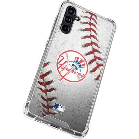 MLB New York Yankees Game Ball Galaxy A54 5G Clear Case
