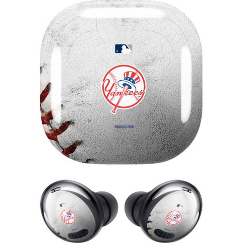 MLB New York Yankees Game Ball Galaxy Buds Pro Skin
