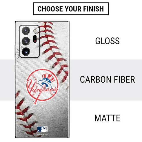 MLB New York Yankees Game Ball Galaxy Note20 Ultra 5G Skin