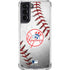 MLB New York Yankees Game Ball Galaxy S21 5G Clear Case