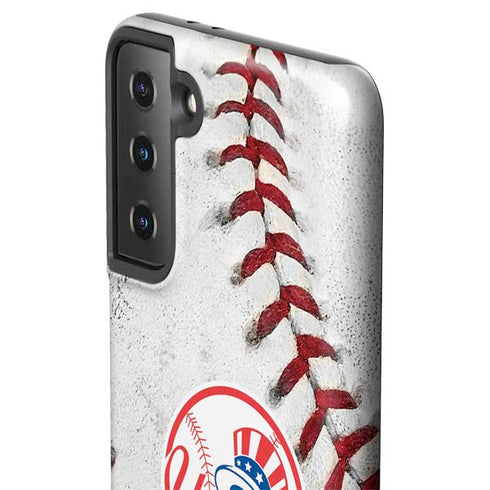 MLB New York Yankees Game Ball Galaxy S21 Plus 5G Pro Case