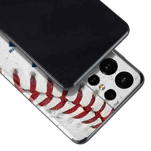 MLB New York Yankees Game Ball Galaxy S21 Ultra 5G Skin