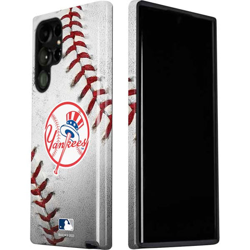 MLB New York Yankees Game Ball Galaxy S22 Ultra Pro Case