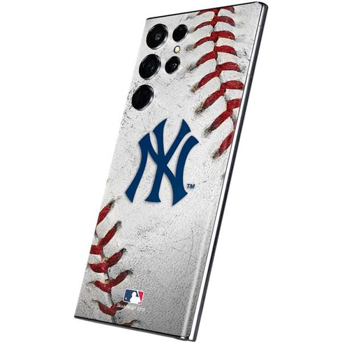 MLB New York Yankees Game Ball Galaxy S22 Ultra Skin