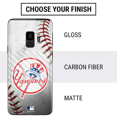 MLB New York Yankees Game Ball Galaxy S9 Skin