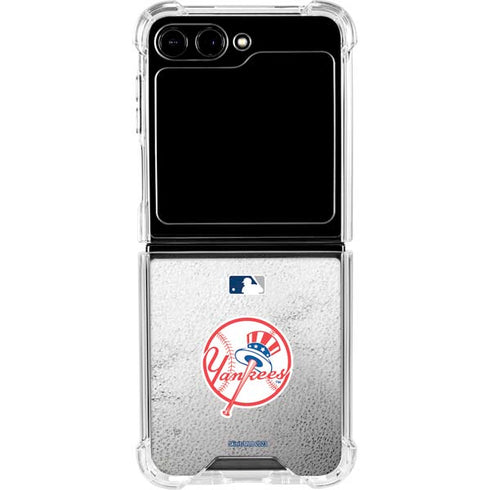 MLB New York Yankees Game Ball Galaxy Z Flip5 5G Clear Case