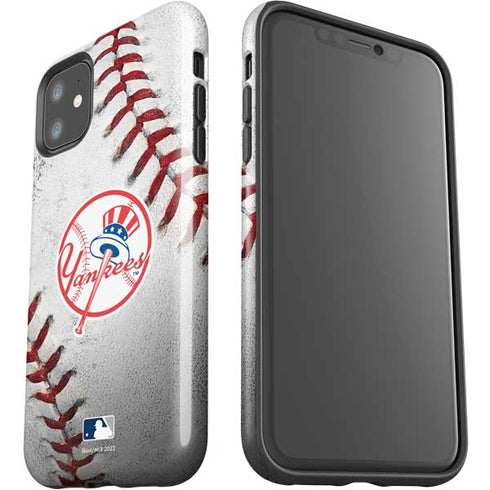 MLB New York Yankees Game Ball iPhone 11 Impact Case